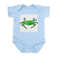 thumbnail image 1 of CafePress - Neon Blue Crab Infant Bodysuit - Baby Light Bodysuit, Size Newborn - 24 Months, 1 of 4