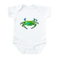 thumbnail image 1 of CafePress - Neon Blue Crab Infant Bodysuit - Baby Light Bodysuit, Size Newborn - 24 Months, 1 of 4