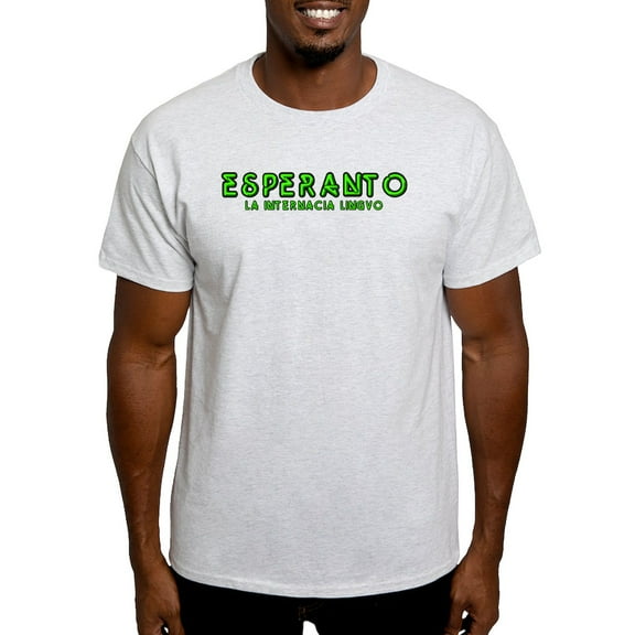 CafePress - Neon Esperanto Light T Shirt - Men's Classic Graphic T-Shirt