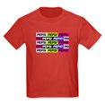 thumbnail image 1 of CafePress - Neon Pepsi Pattern Kids T Shirt - Dark T-Shirt Kids XS-XL, 1 of 4