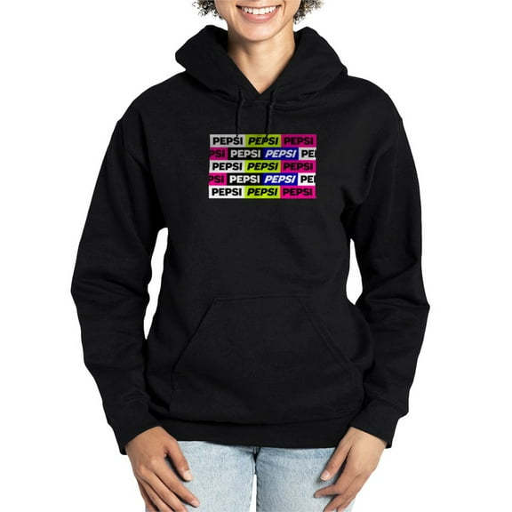 CafePress - Neon Pepsi Pattern - Pullover Hoodie, Classic & Comfortable Hooded Sweatshirt
