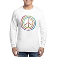 thumbnail image 1 of CafePress - Neon Spiral Peace Sign II Long Sleeve T Shirt - Unisex Cotton Long Sleeve T-Shirt, 1 of 4