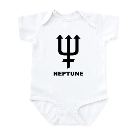 CafePress - Neptune Infant Bodysuit - Baby Light Bodysuit, Size Newborn - 24 Months