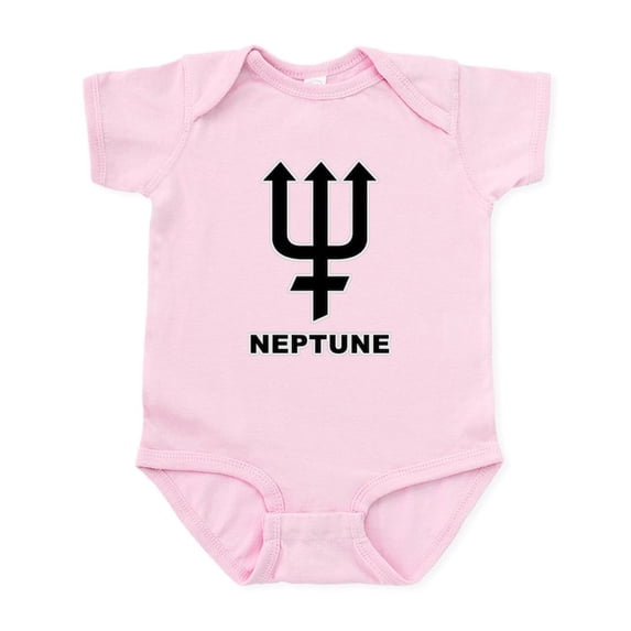 CafePress - Neptune Infant Bodysuit - Baby Light Bodysuit, Size Newborn - 24 Months