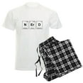 thumbnail image 1 of CafePress - Nerd Periodic Table Men's Light Pajamas - Men's Light Loose Fit Cotton Pajama Set, 1 of 7
