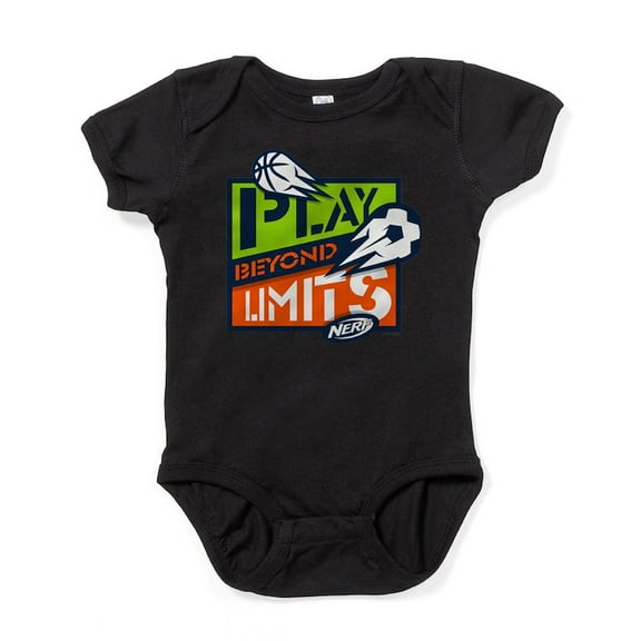 CafePress - Nerf Beyond Limits Body Suit - Cute Infant Bodysuit Baby Romper - Size Newborn - 24 Months