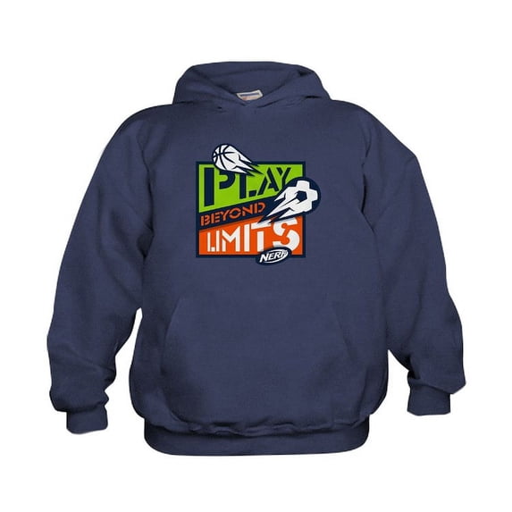 CafePress - Nerf Beyond Limits Sweatshirt - Kids Hooded Sweatshirt, Classic Hoodie