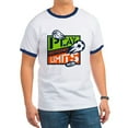 thumbnail image 1 of CafePress - Nerf Beyond Limits T Shirt - 100% Cotton Ringed T-Shirt, 1 of 4