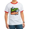 thumbnail image 1 of CafePress - Nerf Beyond Limits T Shirt - 100% Cotton Ringed T-Shirt, 1 of 4