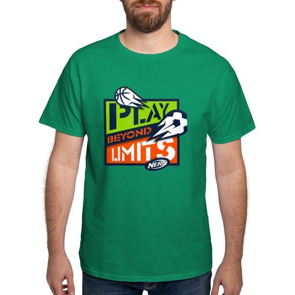CafePress - Nerf Beyond Limits T Shirt - Men's Classic Graphic Cotton T-Shirt
