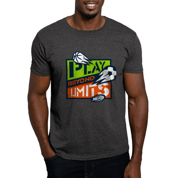 CafePress - Nerf Beyond Limits T Shirt - Men's Classic Graphic Cotton T-Shirt