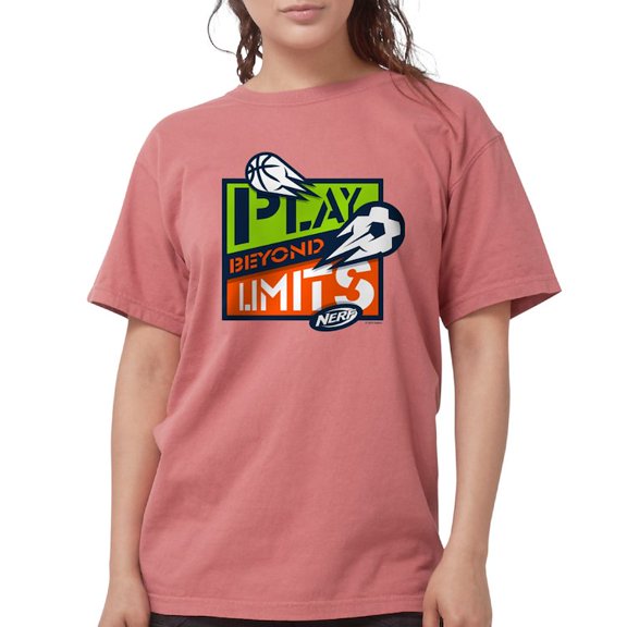CafePress - Nerf Beyond Limits T Shirt - Womens Comfort Colors® Shirt