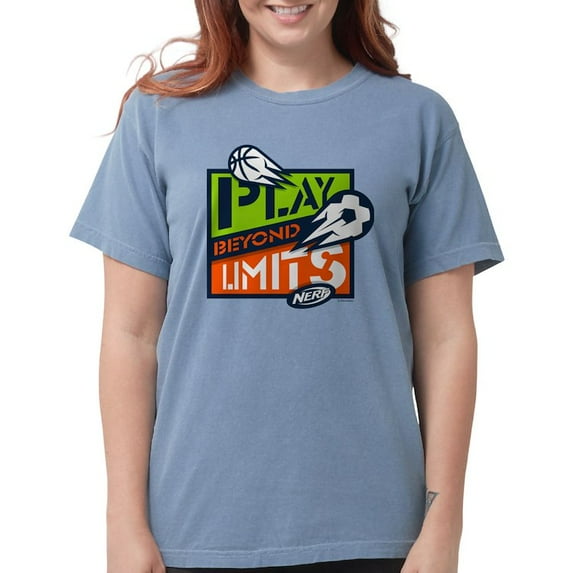 CafePress - Nerf Beyond Limits T Shirt - Womens Comfort Colors® Shirt