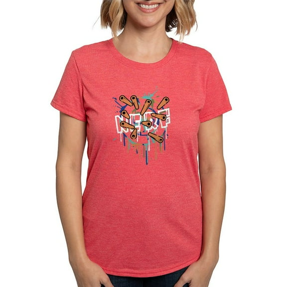 CafePress - Nerf Bullseye T Shirt - Womens Tri-blend T-Shirt