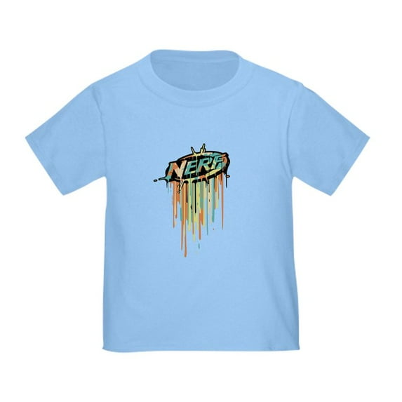 CafePress - Nerf Classic Melted Logo T Shirt - Cute Toddler T-Shirt, 100% Cotton