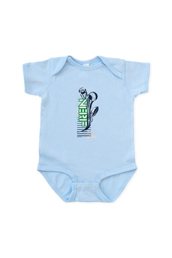 - Nerf Game On Body Suit - Baby Light Bodysuit, Size Newborn - 24 Months
