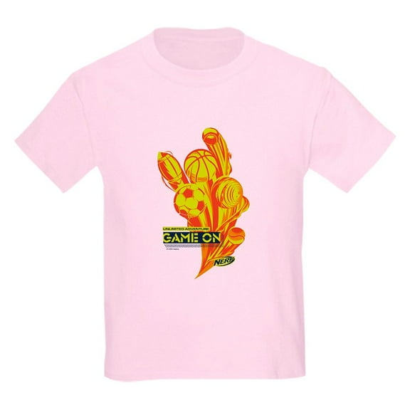 CafePress - Nerf Game On Sports T Shirt - Light T-Shirt Kids XS-XL