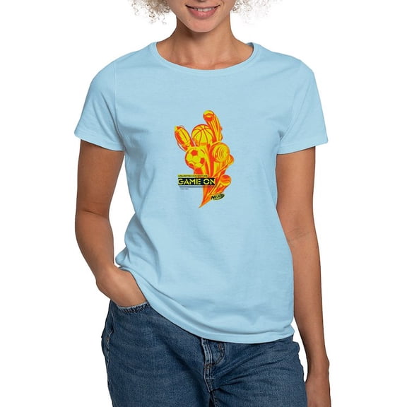 CafePress - Nerf Game On Sports T Shirt - Women's Classic T-Shirt