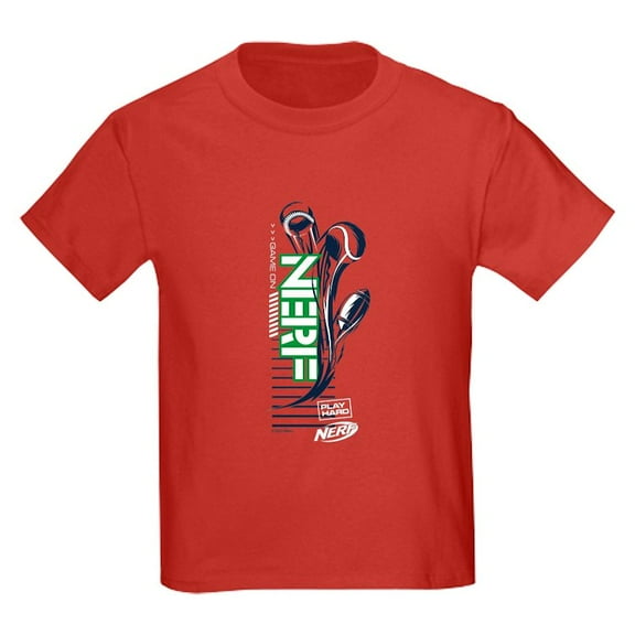 CafePress - Nerf Game On T Shirt - Dark T-Shirt Kids XS-XL