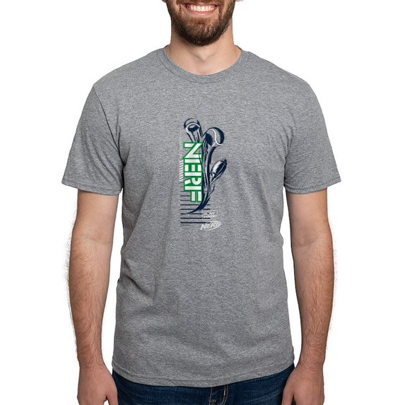 CafePress - Nerf Game On T Shirt - Mens Tri-blend T-Shirt