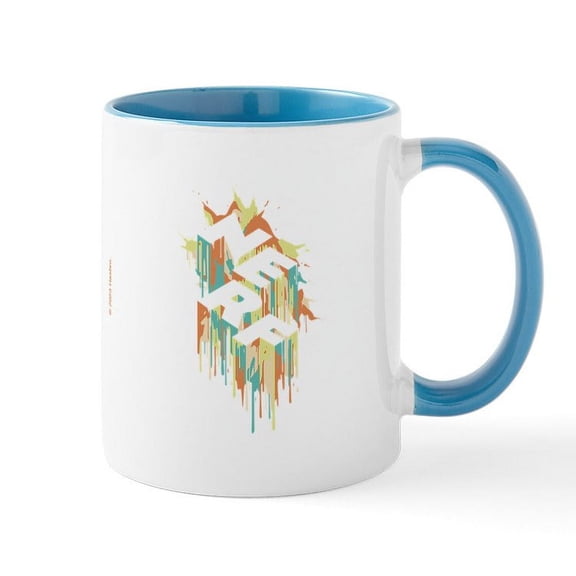 CafePress - Nerf Melted Camo Mugs - 11 oz Ceramic Mug - Novelty Coffee Tea Cup