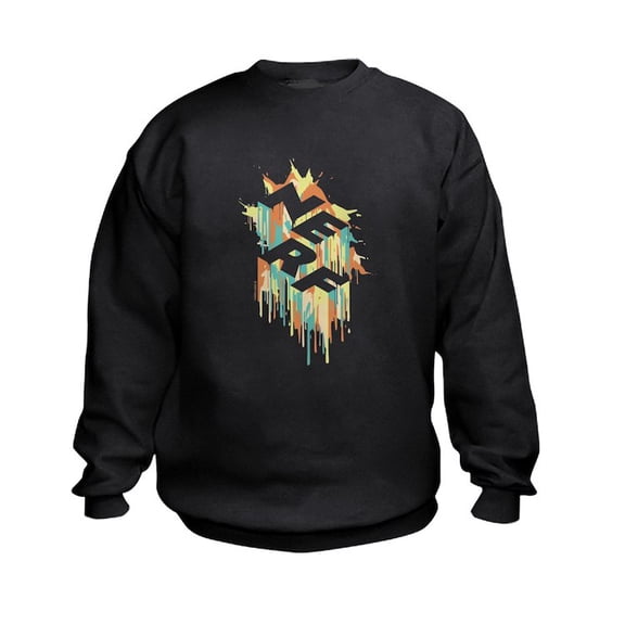 CafePress - Nerf Melted Camo Sweatshirt - Kids Sweatshirt, Youth Crew Neck Sweatshirt