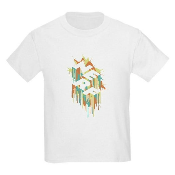 CafePress - Nerf Melted Camo T Shirt - Light T-Shirt Kids XS-XL