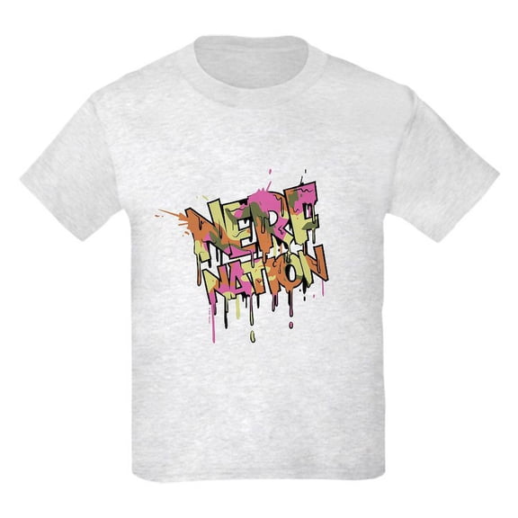 CafePress - Nerf Nation T Shirt - Light T-Shirt Kids XS-XL