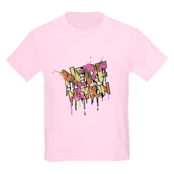 CafePress - Nerf Nation T Shirt - Light T-Shirt Kids XS-XL