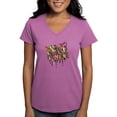 thumbnail image 1 of CafePress - Nerf Nation T Shirt - Women's V-Neck Dark T-Shirt, 1 of 4