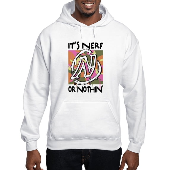 CafePress - Nerf Or Nothin Camo Sweatshirt - Pullover Hoodie, Hooded Sweatshirt