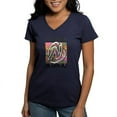 thumbnail image 1 of CafePress - Nerf Or Nothin Camo T Shirt - Women's V-Neck Dark T-Shirt, 1 of 4