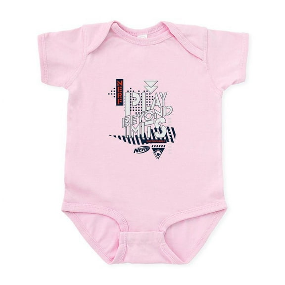CafePress - Nerf Play Beyond Limits Body Suit - Baby Light Bodysuit, Size Newborn - 24 Months