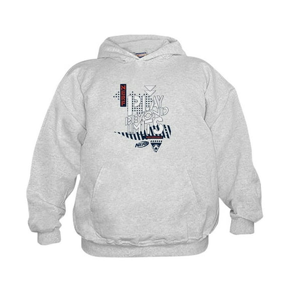 CafePress - Nerf Play Beyond Limits Sweatshirt - Kids Hooded Sweatshirt, Classic Hoodie