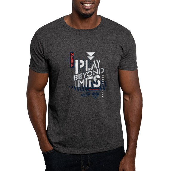 CafePress - Nerf Play Beyond Limits T Shirt - Men's Classic Graphic Cotton T-Shirt