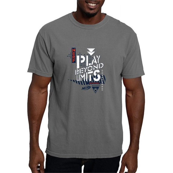 CafePress - Nerf Play Beyond Limits T Shirt - Mens Comfort Colors Shirt