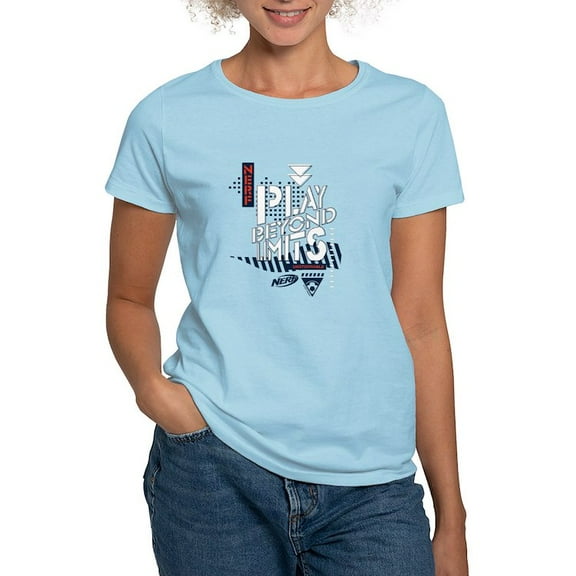 CafePress - Nerf Play Beyond Limits T Shirt - Women's Classic T-Shirt
