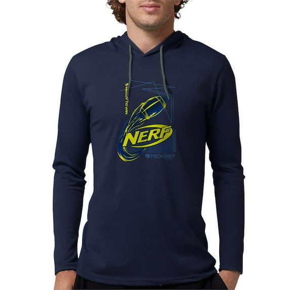 CafePress - Nerf Ready To Win Long Sleeve T Shirt - Mens Hooded Shirt