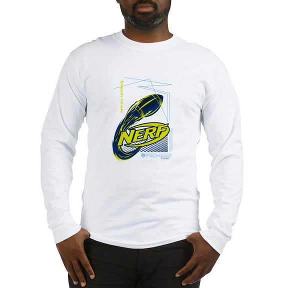 CafePress - Nerf Ready To Win Long Sleeve T Shirt - Unisex Cotton Long Sleeve T-Shirt