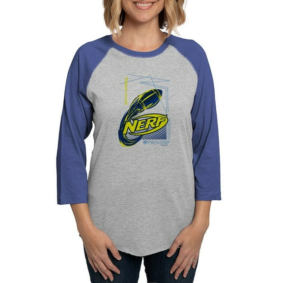 CafePress - Nerf Ready To Win Long Sleeve T Shirt - Womens Baseball Tee