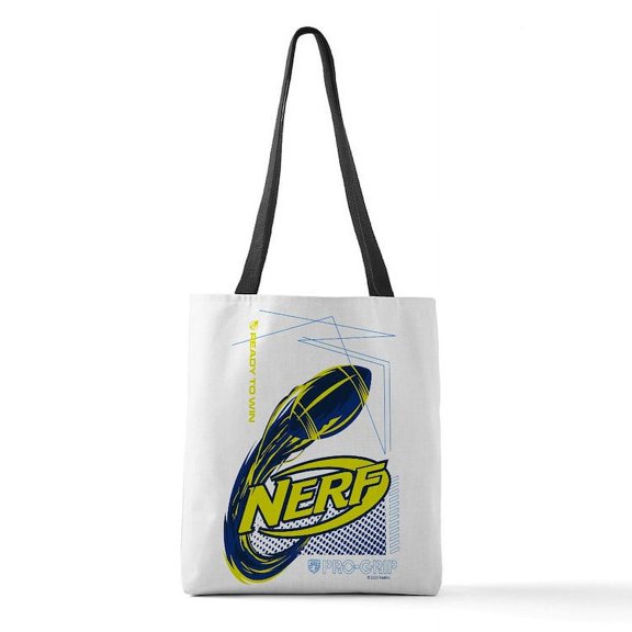 CafePress - Nerf Ready To Win - Polyester Tote Bag 16"x16"