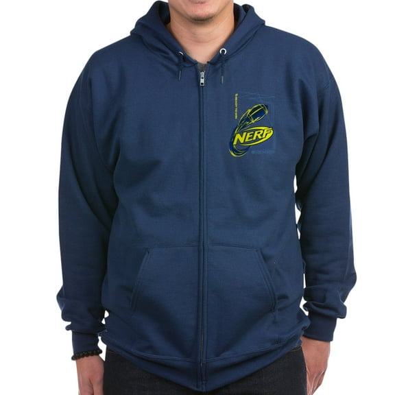 CafePress - Nerf Ready To Win Sweatshirt - Zip Hoodie, Classic Hooded Sweatshirt with Metal Zipper