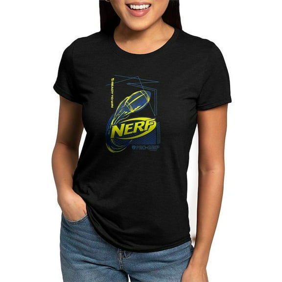 CafePress - Nerf Ready To Win T Shirt - Womens Tri-blend T-Shirt