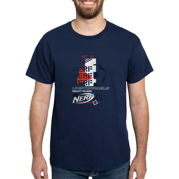 CafePress - Nerf Soccer Unstoppable T Shirt - Men's Classic Graphic Cotton T-Shirt