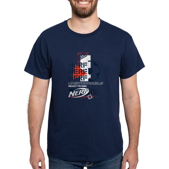 CafePress - Nerf Soccer Unstoppable T Shirt - Men's Classic Graphic Cotton T-Shirt