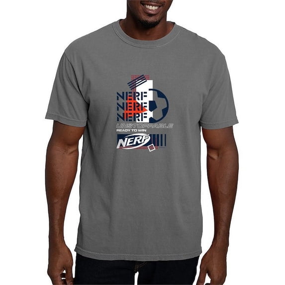 CafePress - Nerf Soccer Unstoppable T Shirt - Mens Comfort Colors Shirt