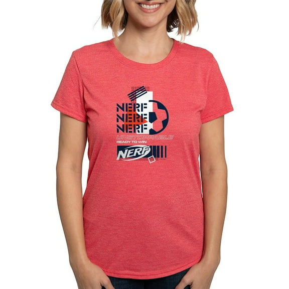 CafePress - Nerf Soccer Unstoppable T Shirt - Womens Tri-blend T-Shirt
