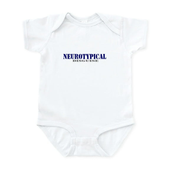 CafePress - Neuro Typ Infant Bodysuit - Baby Light Bodysuit, Size Newborn - 24 Months