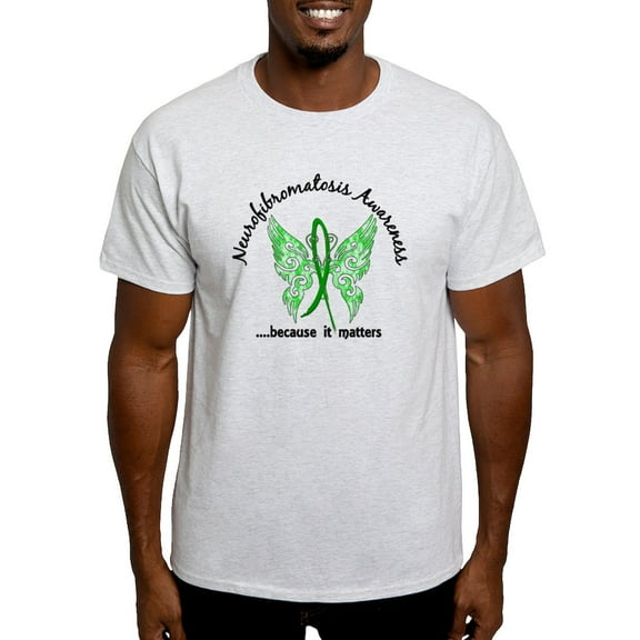 CafePress - Neurofibromatosis Butterfly 6.1 Light T Shirt - Men's Classic Graphic T-Shirt