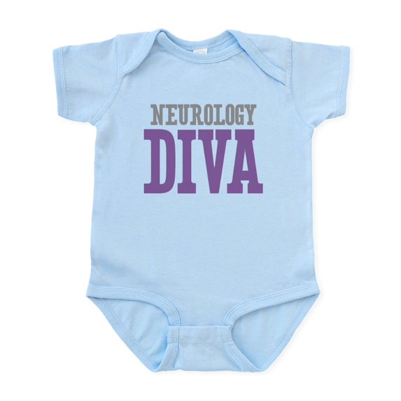 CafePress - Neurology DIVA Infant Bodysuit - Baby Light Bodysuit, Size Newborn - 24 Months